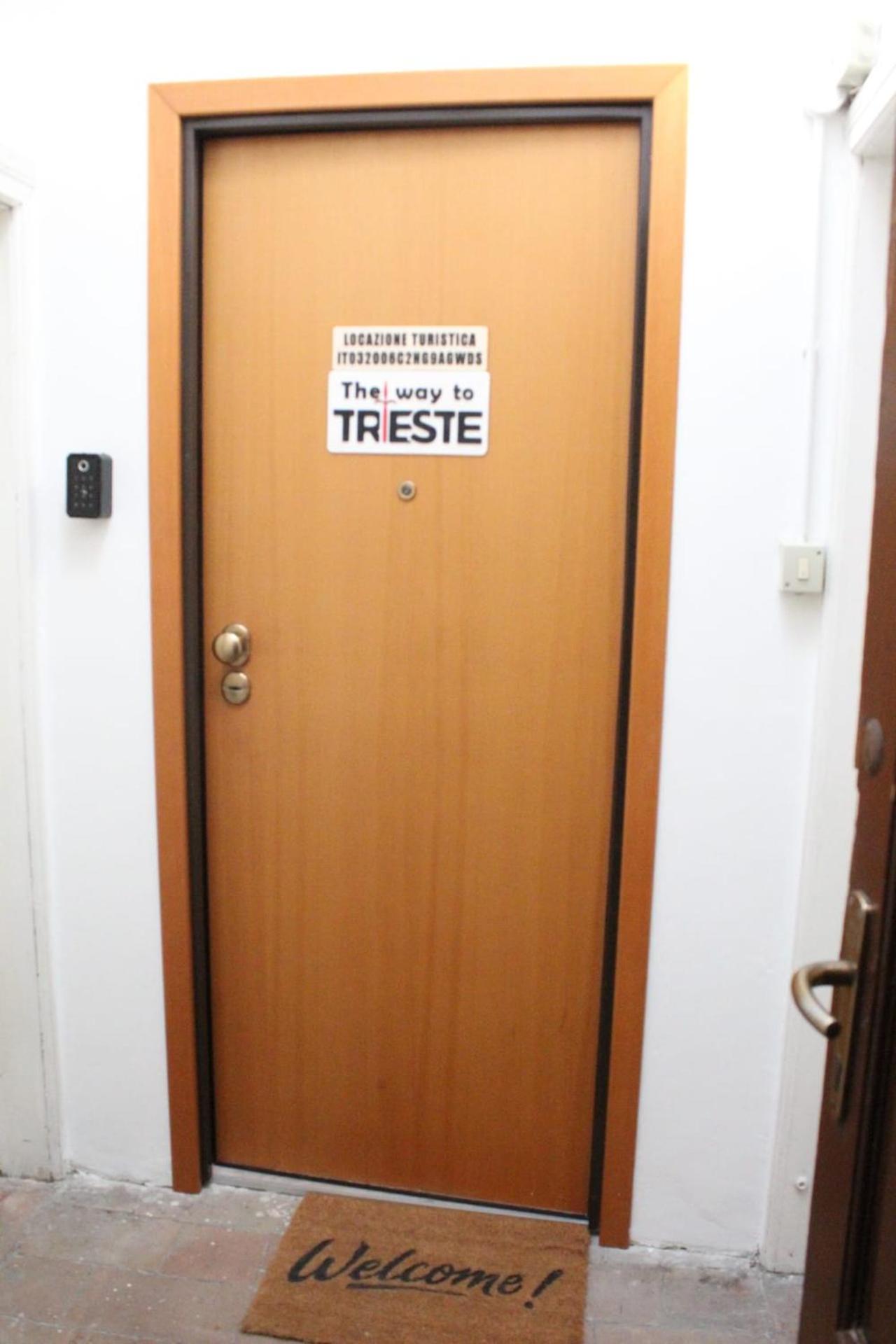 The Way To Trieste Bikes Storage Exterior photo